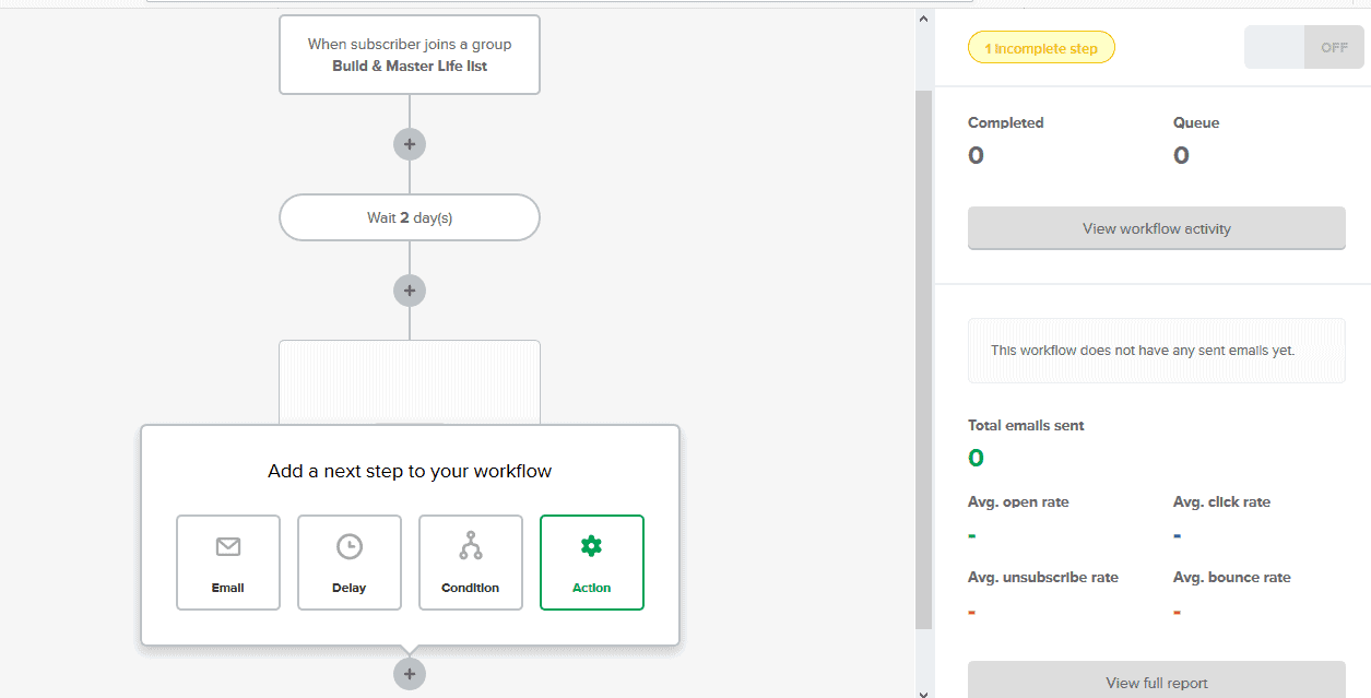 MailerLite triggers and automation