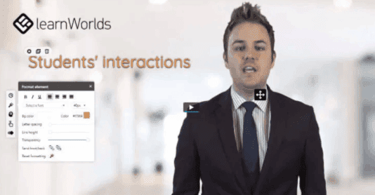learnworlds interactive video