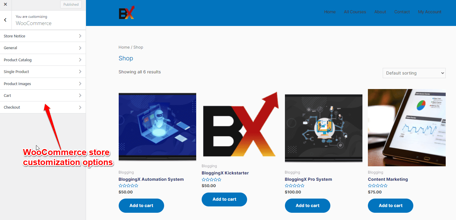 Astra’s WooCommerce addon