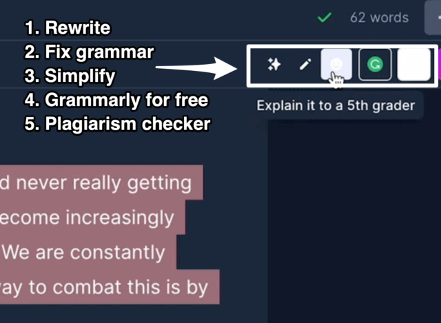 Jasper inline editor features