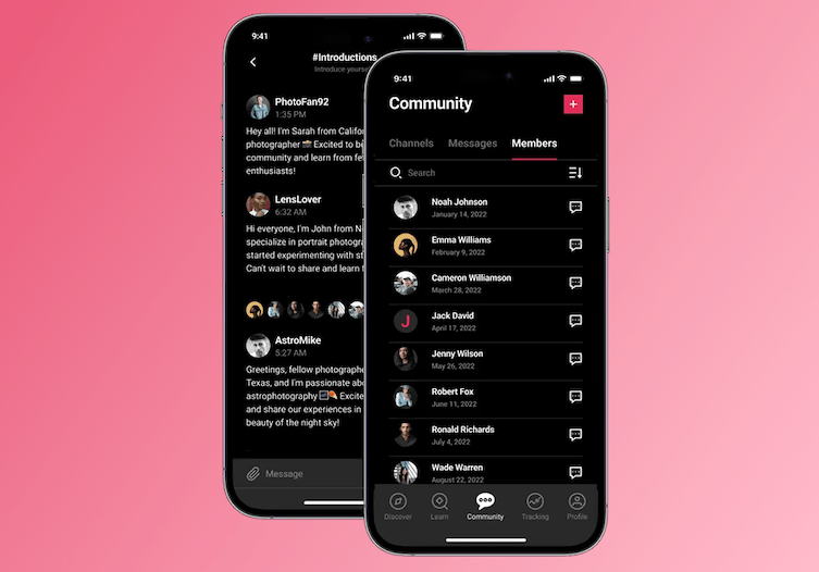 Passion communities