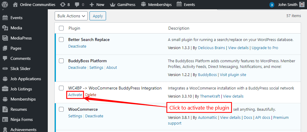 BuddyBoss and WooCommerce integration