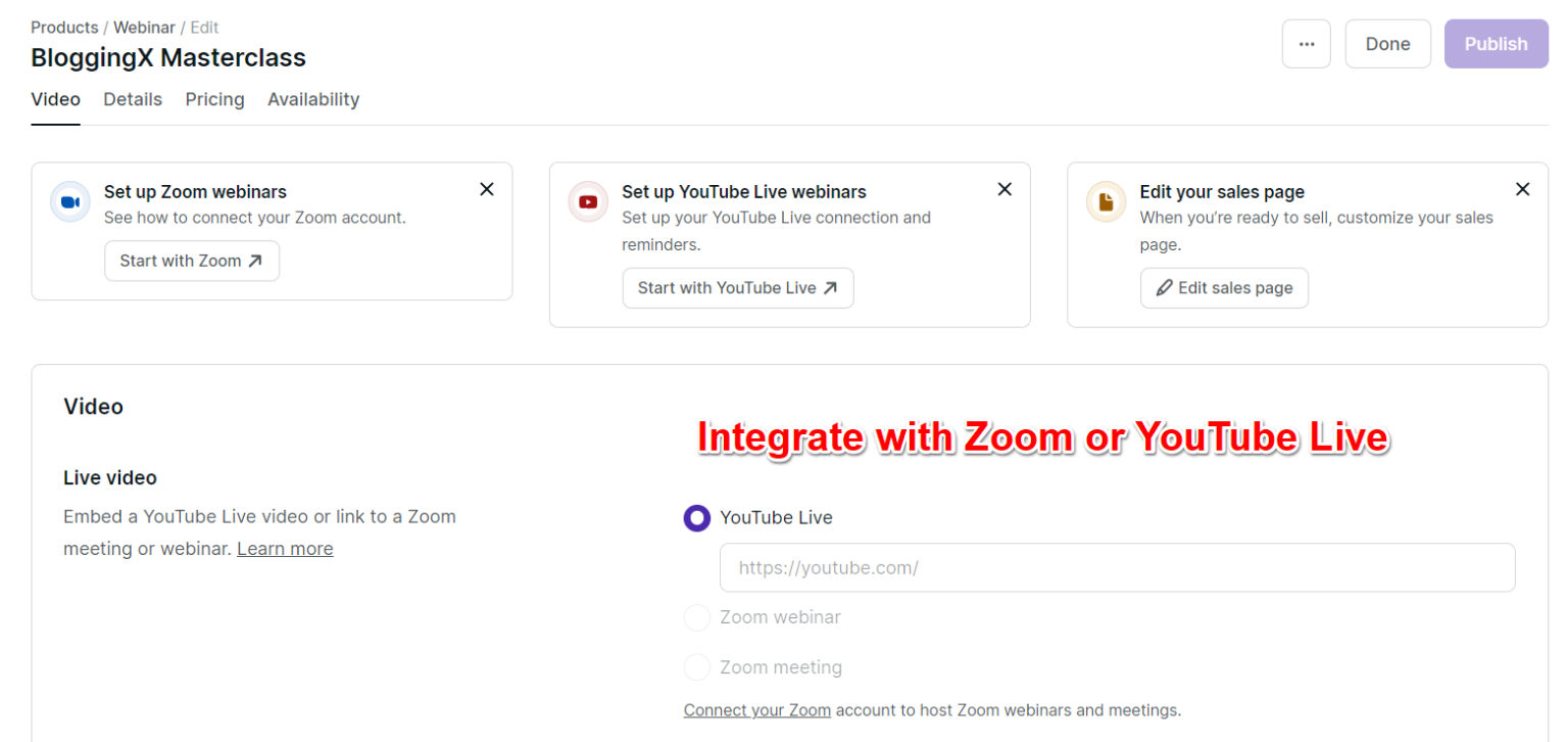 Podia webinars 1