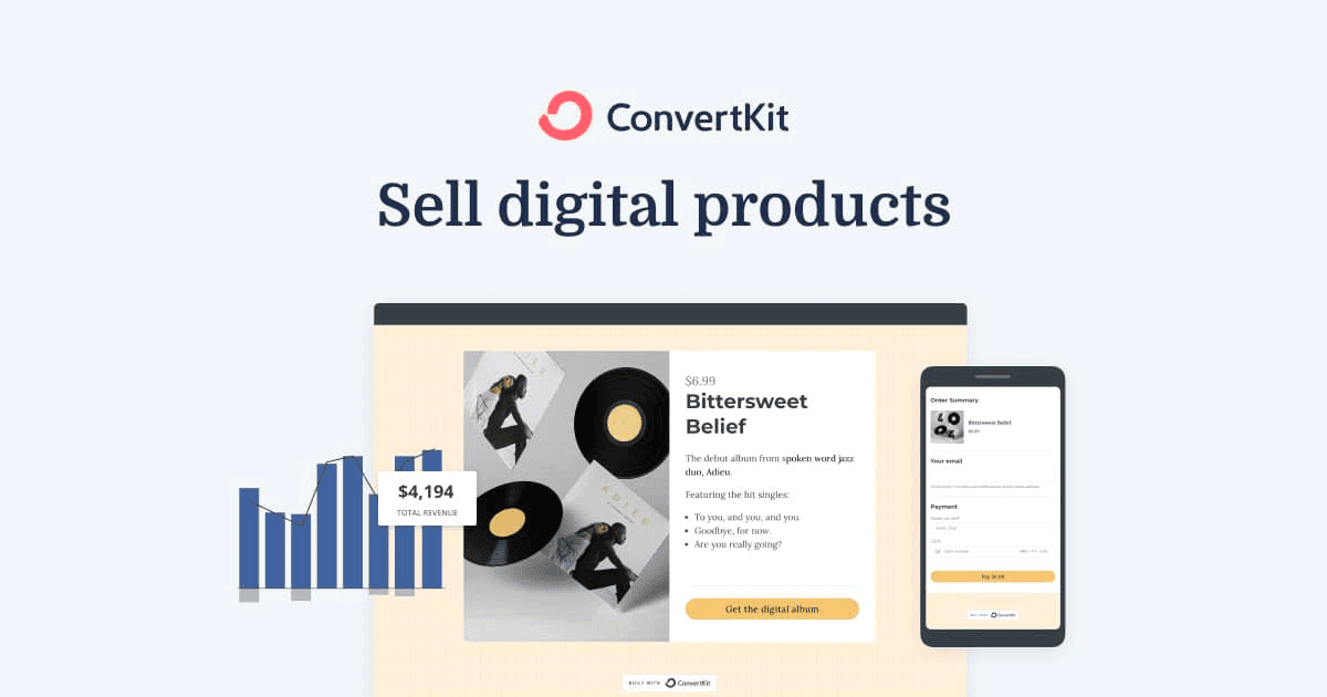 ConvertKit commerce