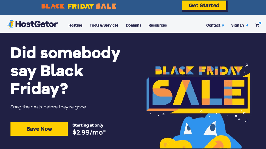 Hostgator Black Friday