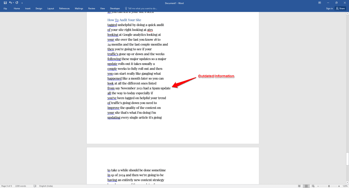 Transcript Screenshot