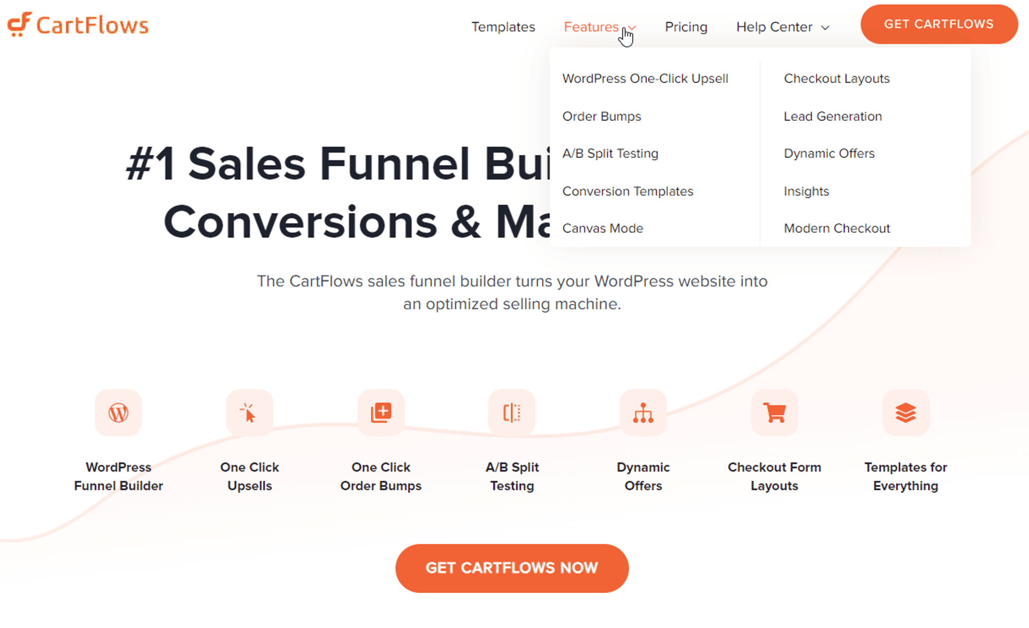 Cartflows website