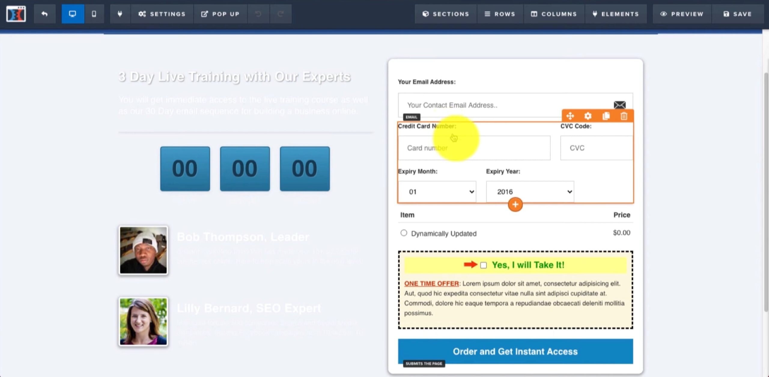 ClickFunnels order page editor2x 06a9a16d975eb9a4b003814843c8f0eb1a7b18ced4cfbe4de0c63f59dfbae62d 3066x1506 scaled