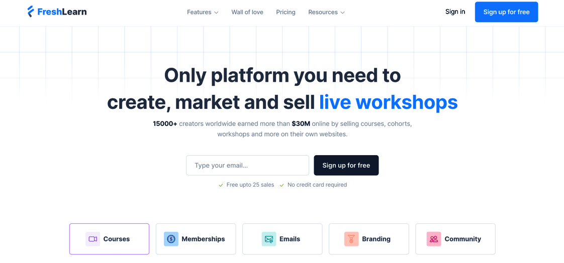 Freshlearn