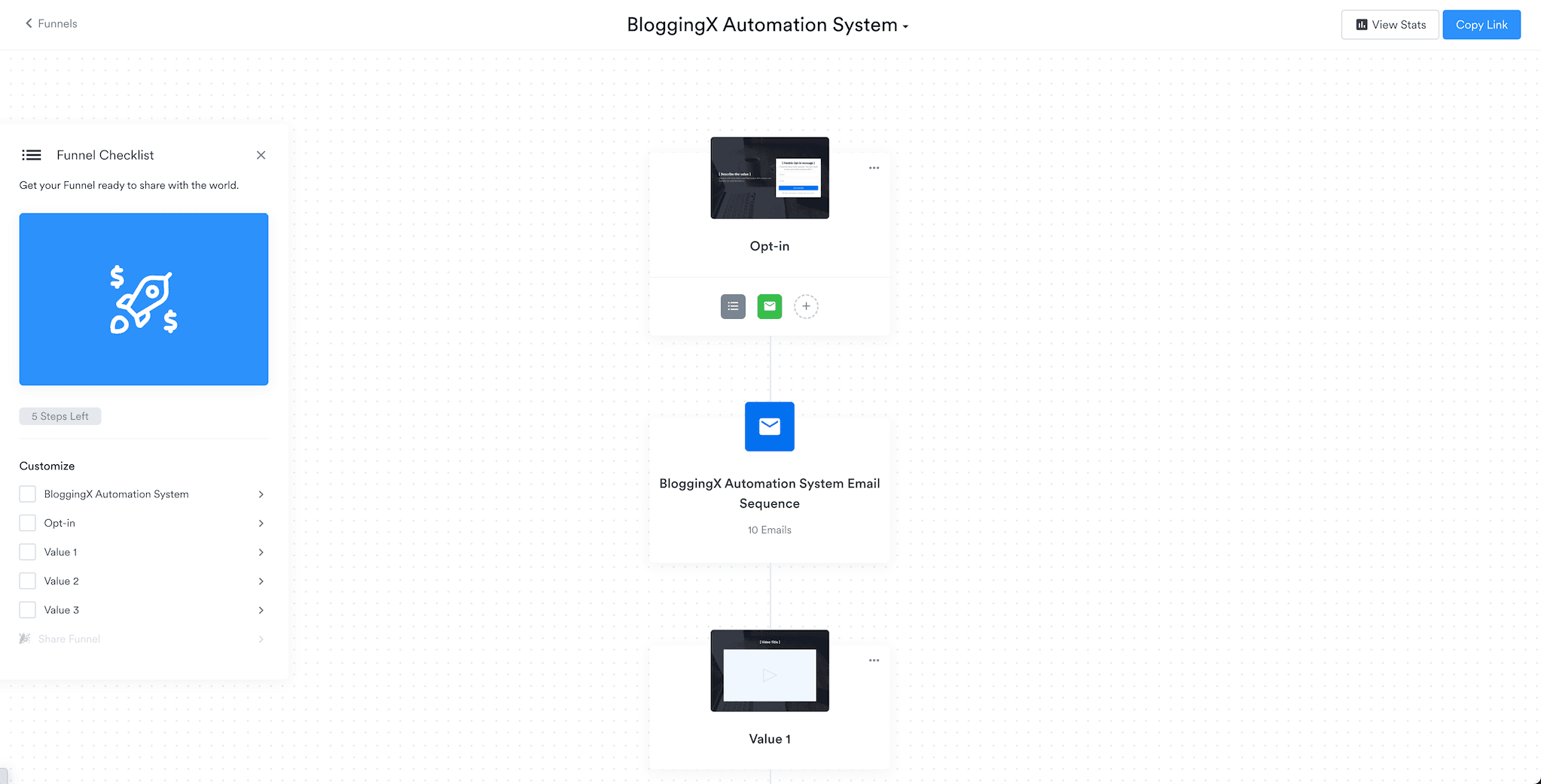 Kajabi automation funnels