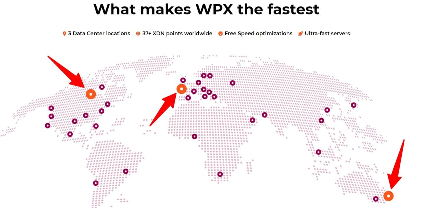 WPX CDN locations