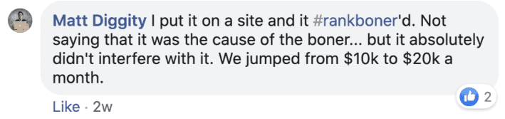 matt diggity fb msg