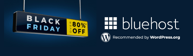 Bluehost Black Friday