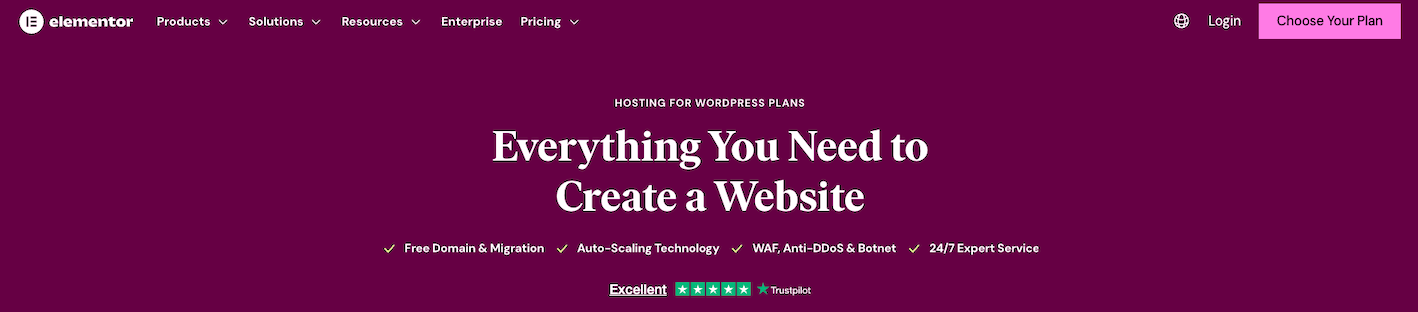 Elementor hosting