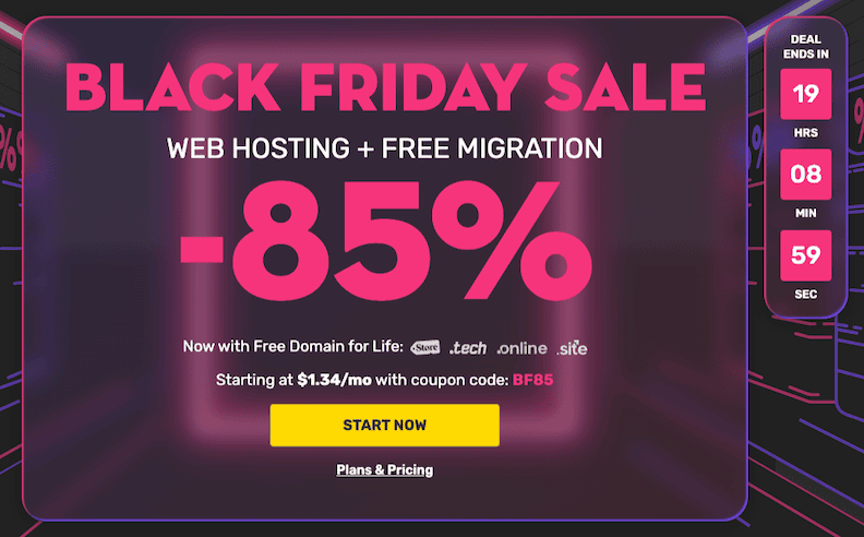 Fastcomet Black Friday