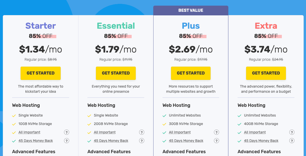 Fastcomet web hosting Black Friday