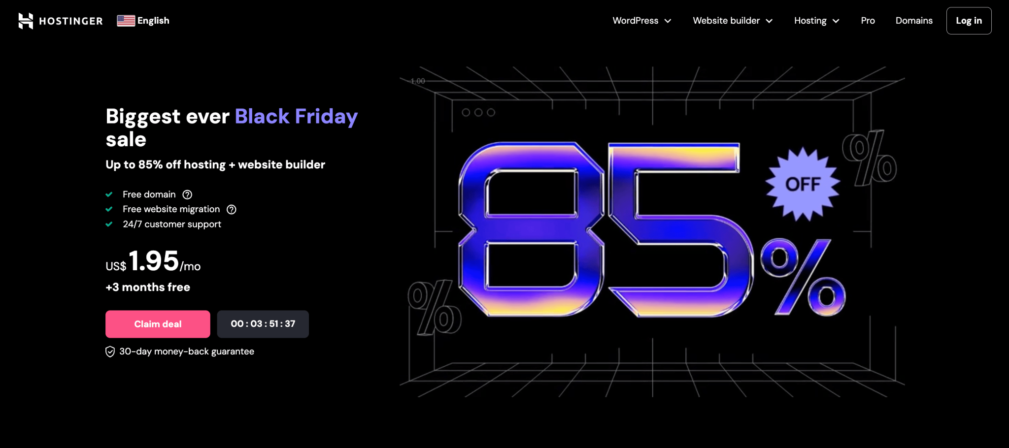 Hostinger black friday2x