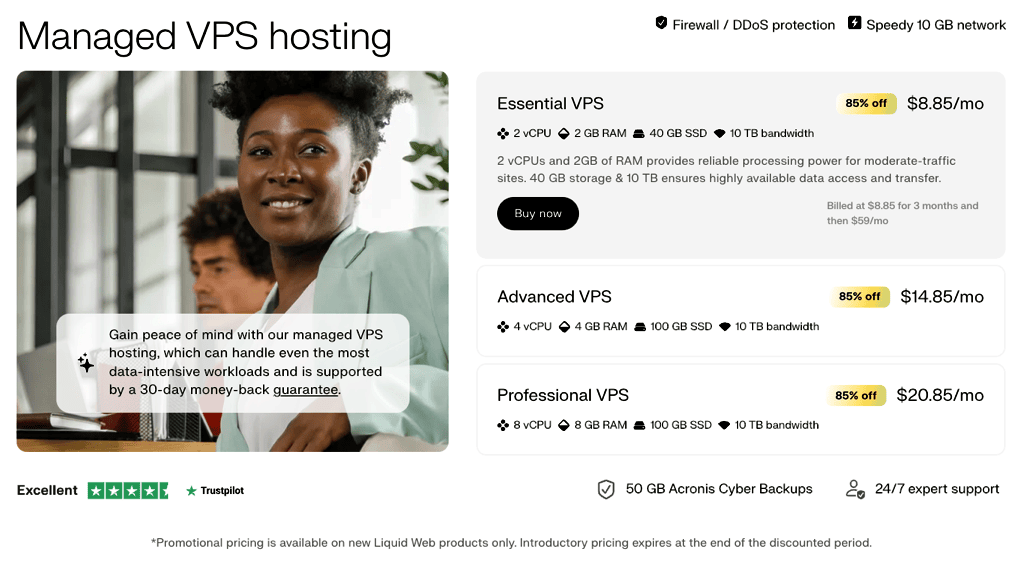 Liquid web VPS hosting 1