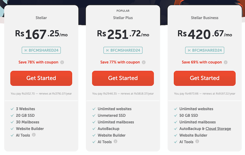 Namecheap Web hosting Black Friday