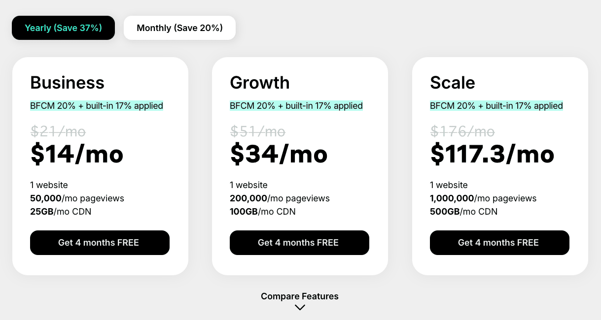 Nitropack Black Friday pricing