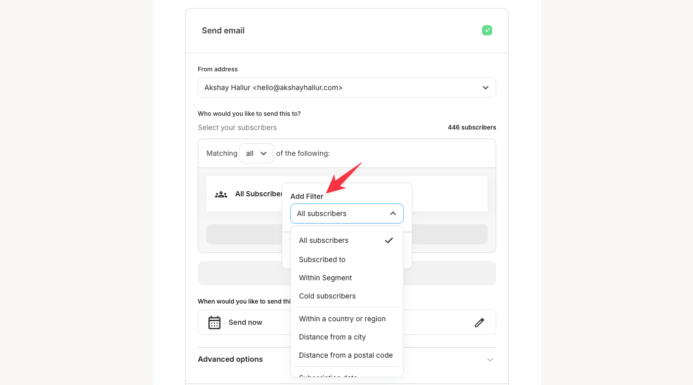 Kit broadcast publish to subscribers