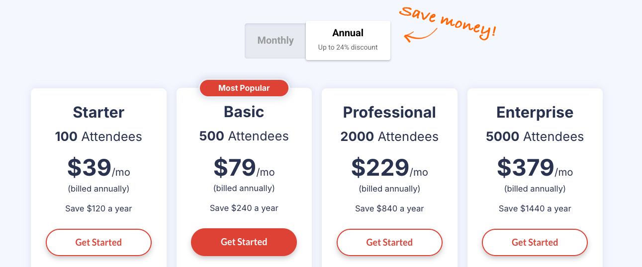 Webinarjam pricing 2