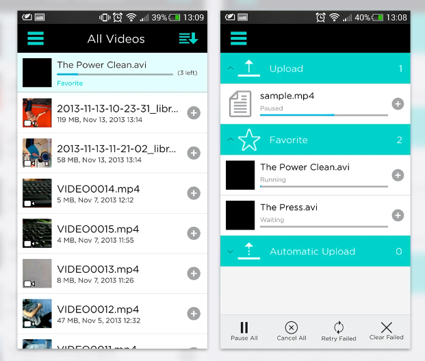 pCloud mobile