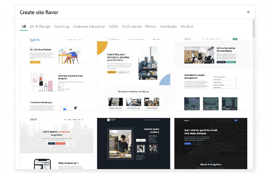 Learnworlds templates