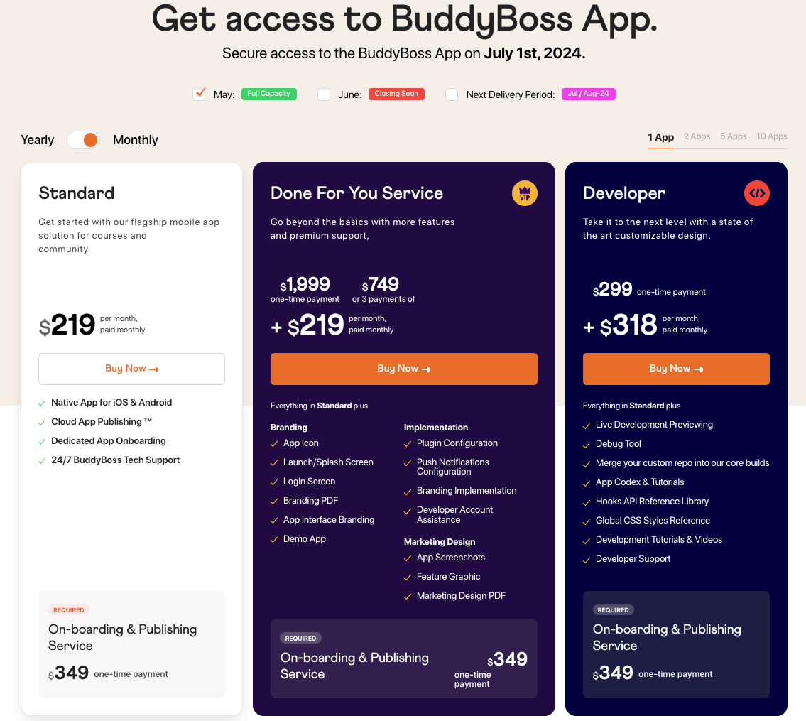 Buddyboss pricing