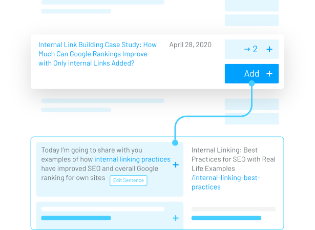 Find and Build Internal Links