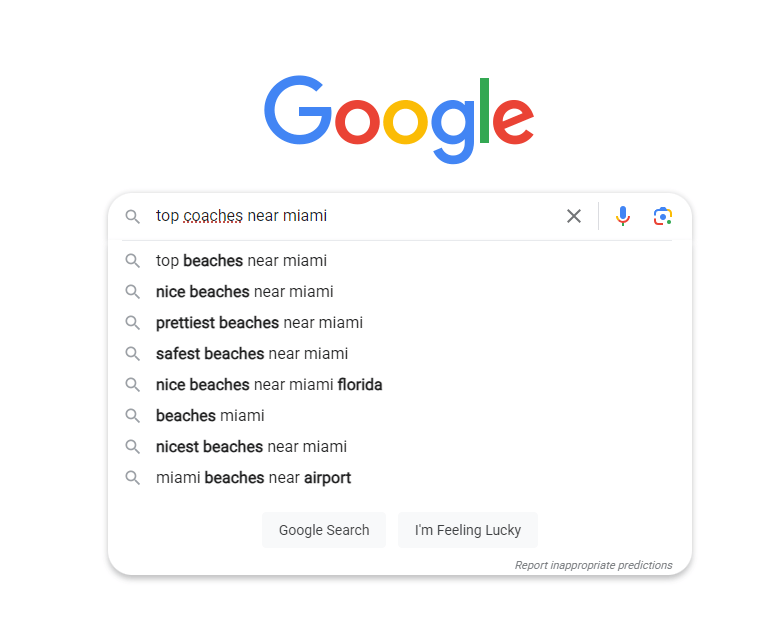 Google autosuggest for keyword
