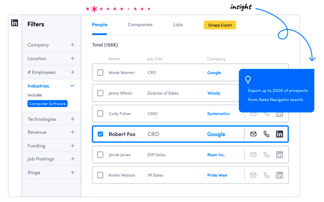 Linkedin Sales Navigator