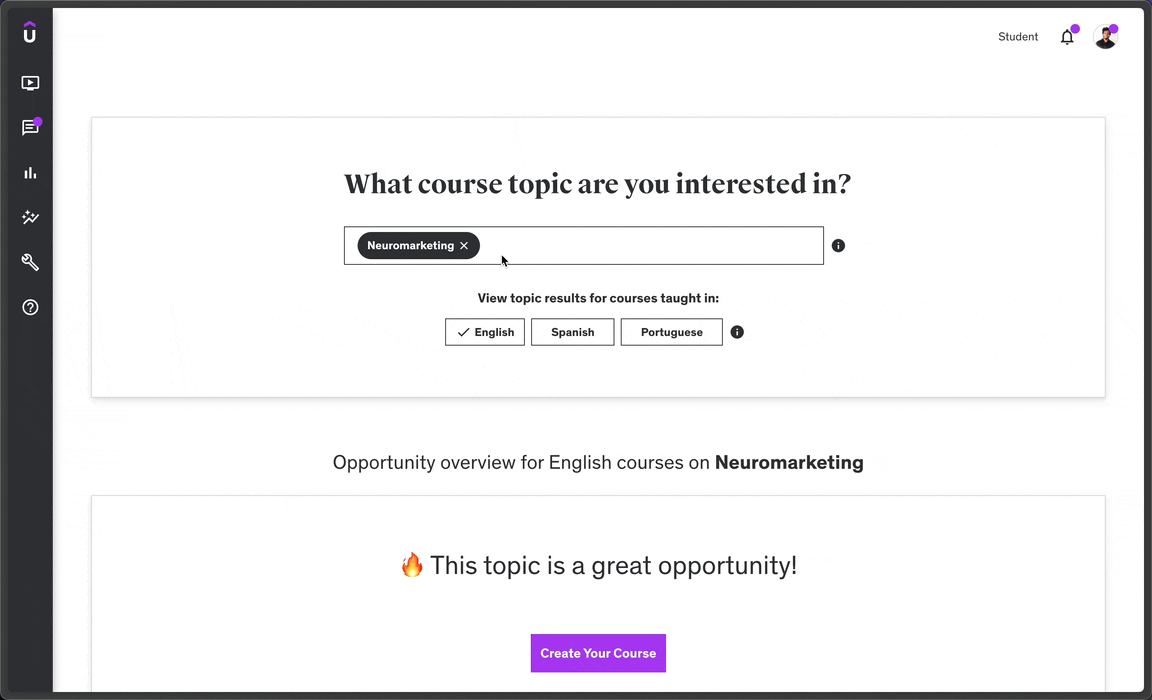 Udemy marketplace insights