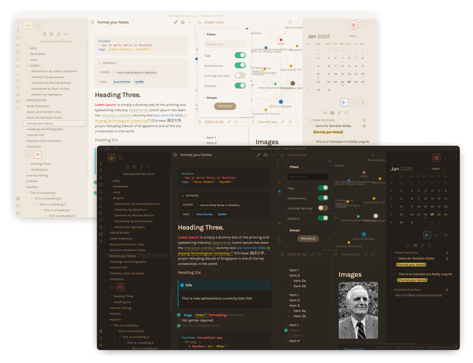 7+ Obsidian Themes for a Drastic Design Facelift!