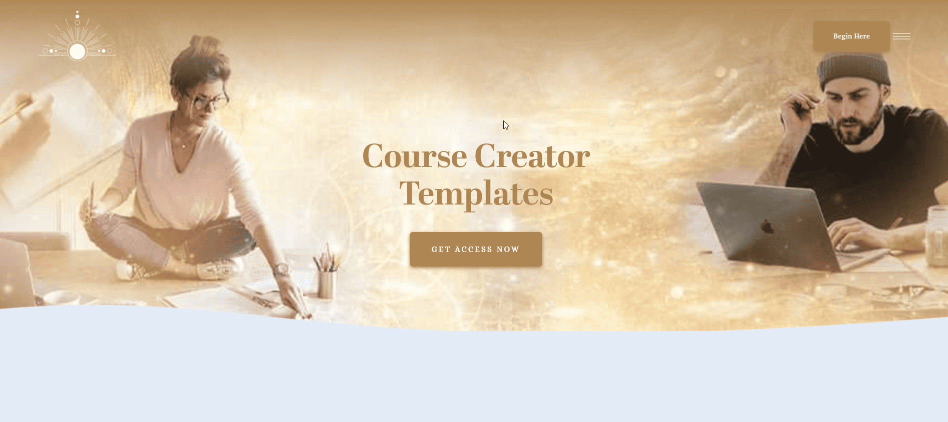 course creator templates