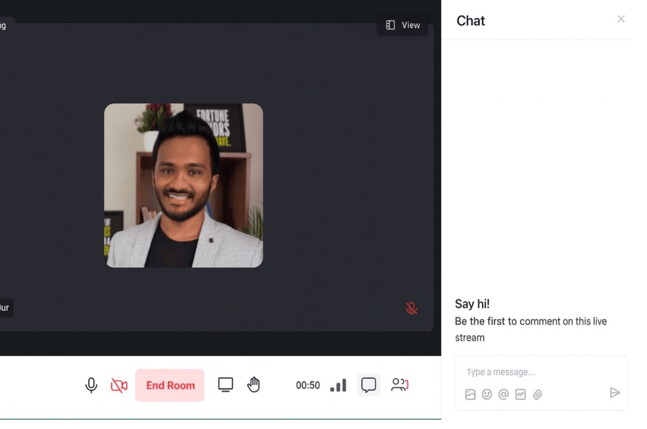 Circle live streaming