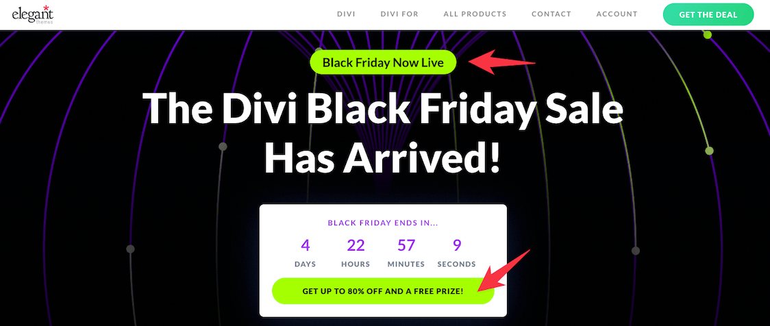 Divi Black Friday deal 2