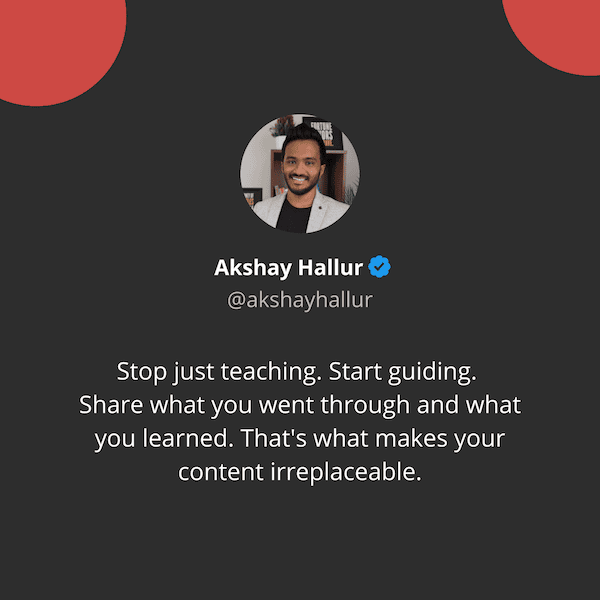 Make content irreplaceable