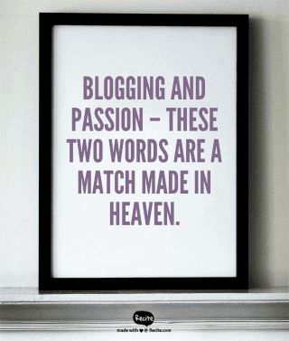 Passion is your fuel