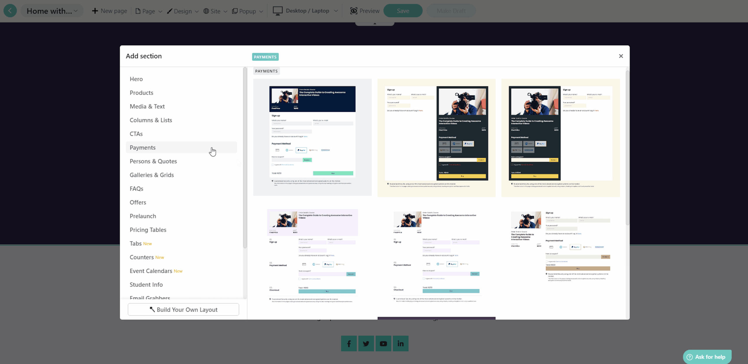 Payment section templates2x scaled