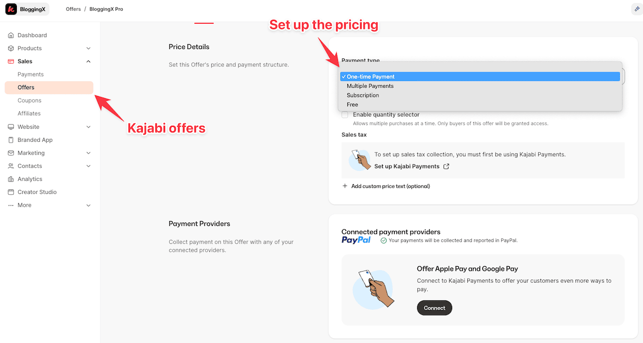 Kajabi pricing offers