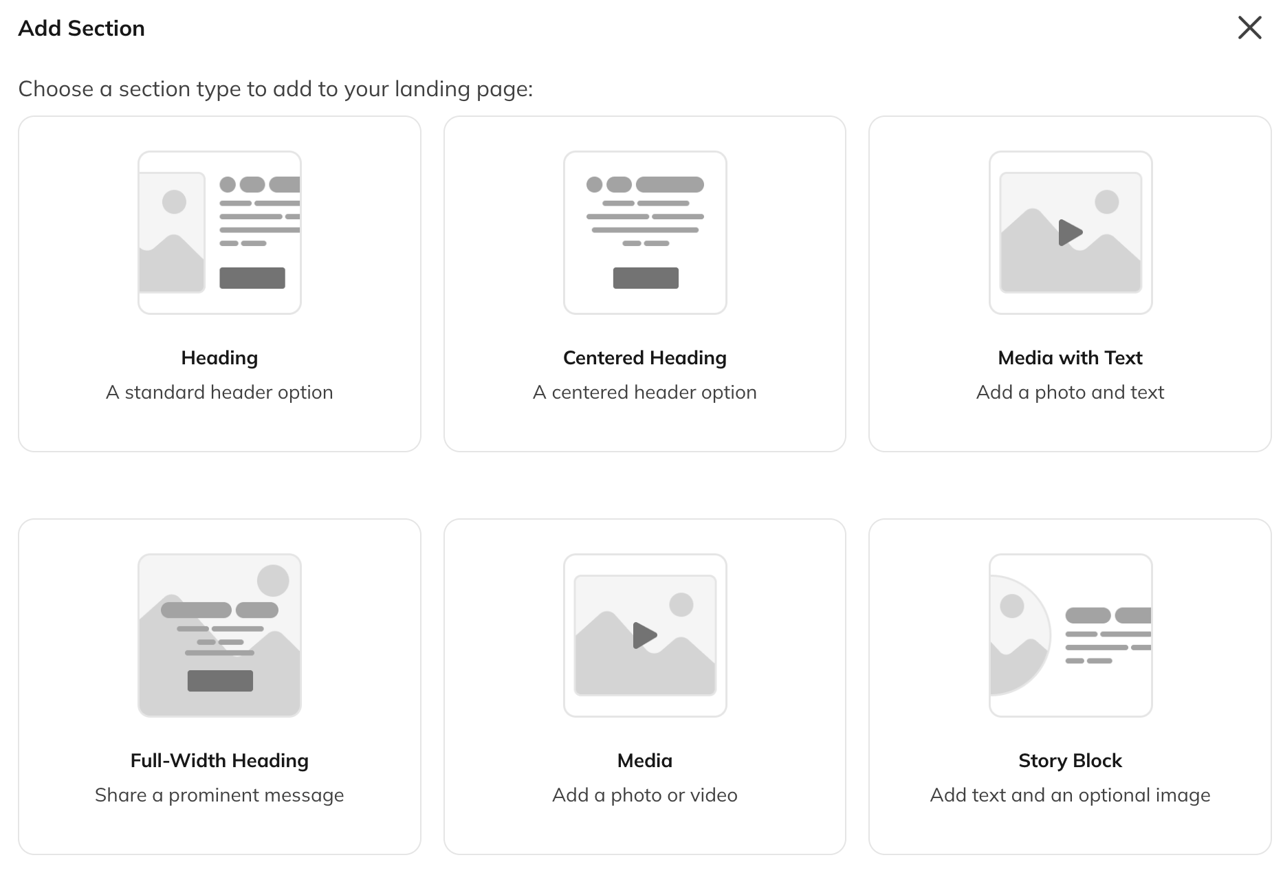 Mighty Networks sections