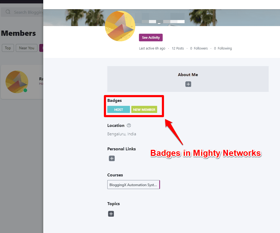 badges in mighty networks 1
