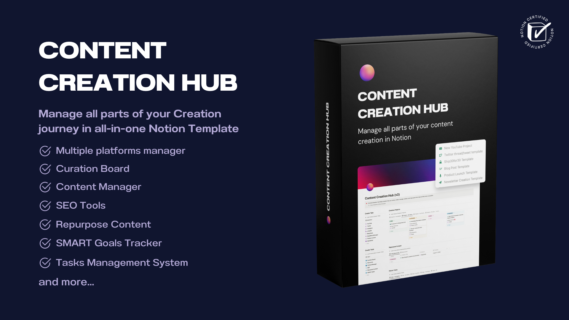 Content Creation Hub 1