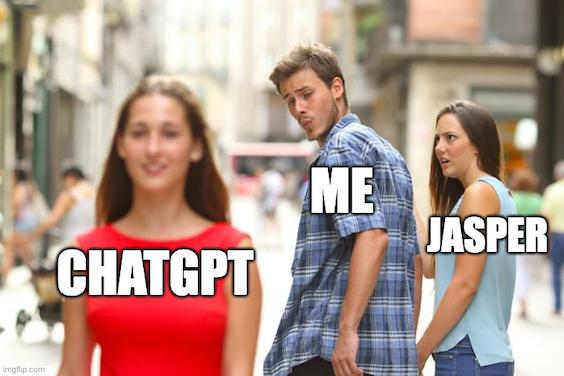 Jasper to ChatGPT
