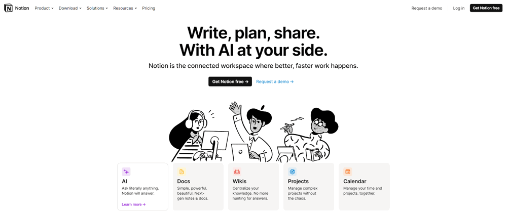 Notion Homepage