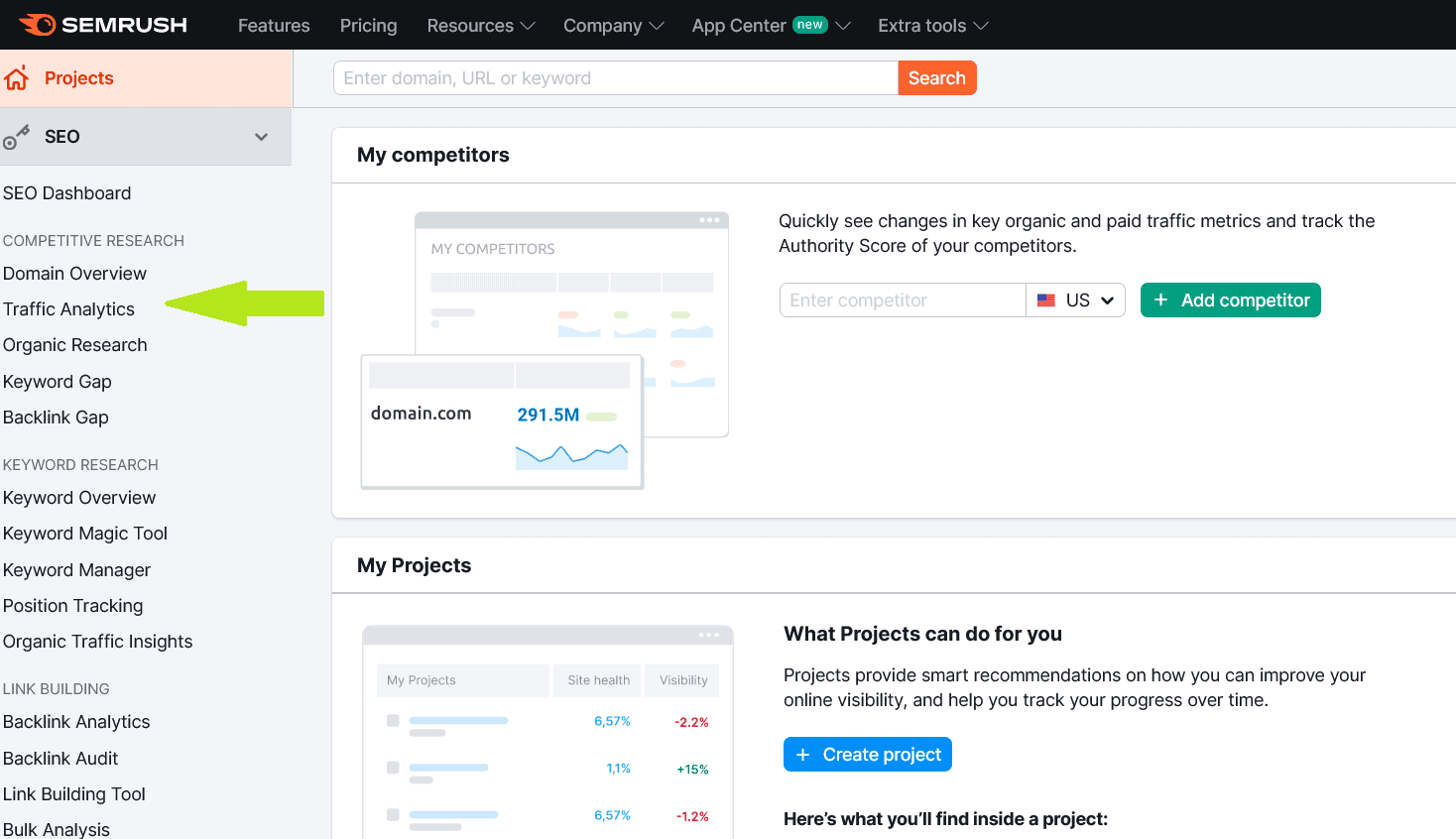 Screenshot 2023 12 20 at 05 18 03 SEMrush SEO Toolkit Check Website SEO with Analysis Tools