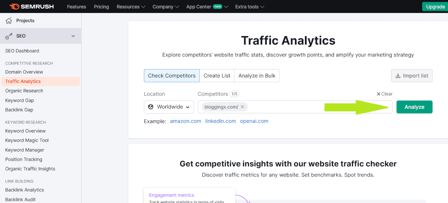 Screenshot 2023 12 20 at 05 21 54 Check Website Traffic In One Click Traffic Analytics Semrush