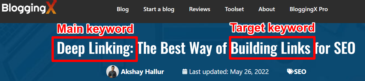 Targeting related keywords