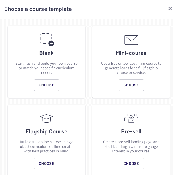 Thinkific Course Templates